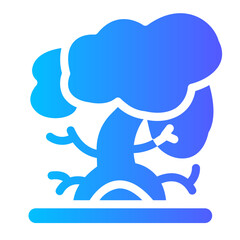 tree gradient icon