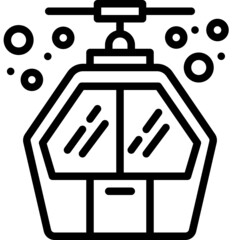 gondola line icon