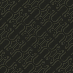 Elegant dark ornament pattern background