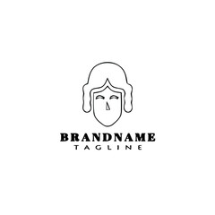 avatar logo icon design template vector illustration