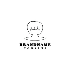 avatar logo icon design graphic vector illustration