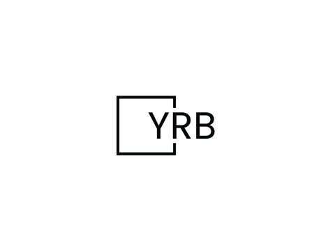 YRB letter initial logo design vector illustration