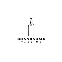 snow label logo cartoon design icon template black isolated vector illustration