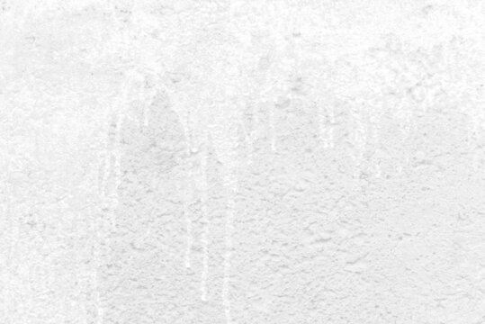 Subtle White Washed Wall Texture Background. Cool Light Soft Grey Pattern Of Concrete Or Cement Surface. Abstract Template For Print Or Design.