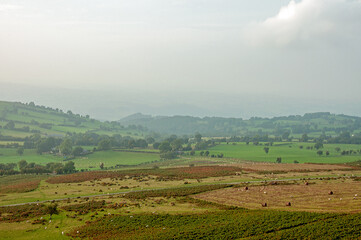 Fototapeta na wymiar Black mountains of Wales.