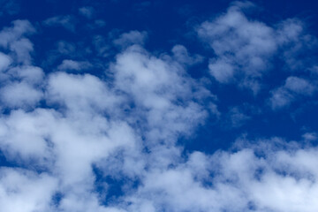blue sky with clouds