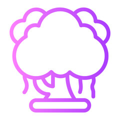 tree gradient icon