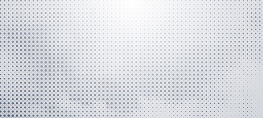 Abstract modern background gradient color. White and grey gradient with halftone decoration.