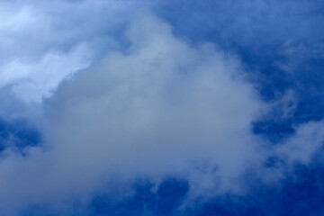 blue sky with clouds