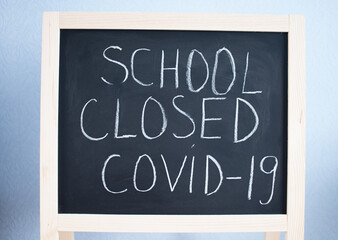 Fototapeta premium back to school blackboard