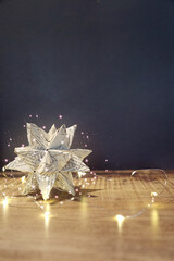 Funkelnde Papiersterne 