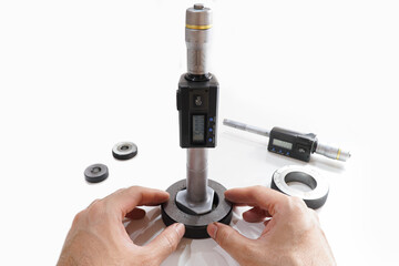 Measuring Device 3 Point Three-Point Digital Internal Micrometer,Digital hole micrometer