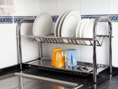 Kitchen Rack Photos, Images and Pictures