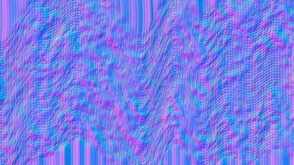 Purple texture. Bright colors of depth map in 3d.