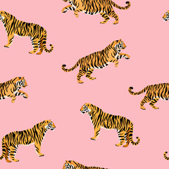 Tiger pattern 107