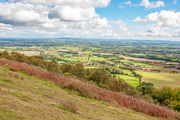 Fototapeta na wymiar Malvern hills of England.