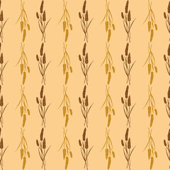 seamless laurel wreath floral pattern. Seamless pattern can be used for wallpaper, web page background, packaging