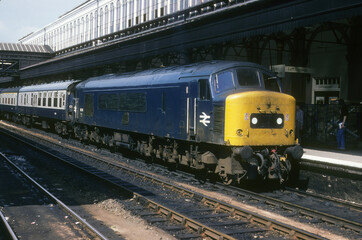 Fototapeta premium train in motion