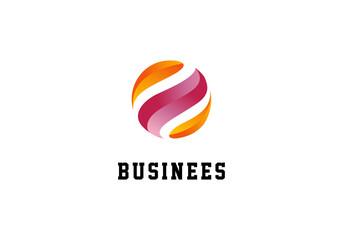 Logo Element Symbol Letter S Circle Vector Illustration Template Good For Any Industry