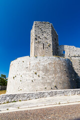 Castle in Monte Santangelo, Puglia, Italy