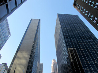 Fototapeta na wymiar Manhattan buildings, New York