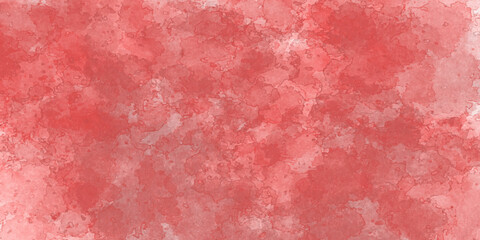 Abstract background in red along with white texture. Photography studio screen for portrait or food. Grunge effect.