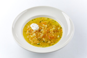 mushroom soup with sour cream