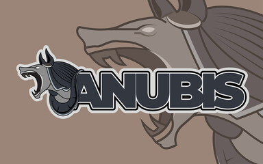 Anubis Mascot Logo Sport Art