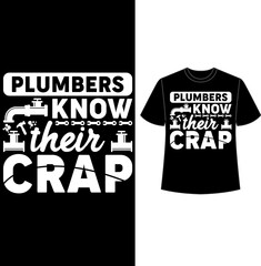 Plumber t shirt design, plumber t shirt vector, plumber elements, tools, vector, graphics, background, grunge.