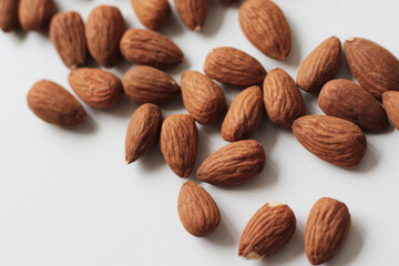 raw almond nuts