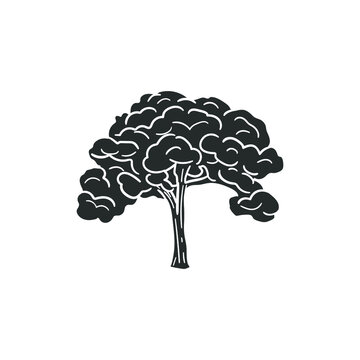 recommend clip art: Tree Icon Silhouette Illustration. Nature Vector Graphic Pictogram Symbol Clip Art. Doodle Sketch Black Sign.