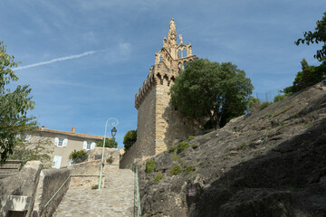 Die Kirche Saint-Vincent in Nyons im Süden von Frankreich