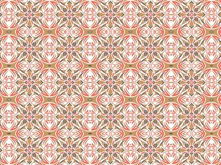 Ethnic patterned ornate hand drawn. Seamless pattern, background. Ornamental In baroque, rococo, victorian, renaissance medieval style. Decorative illustration hand drawn. Digital art illustration