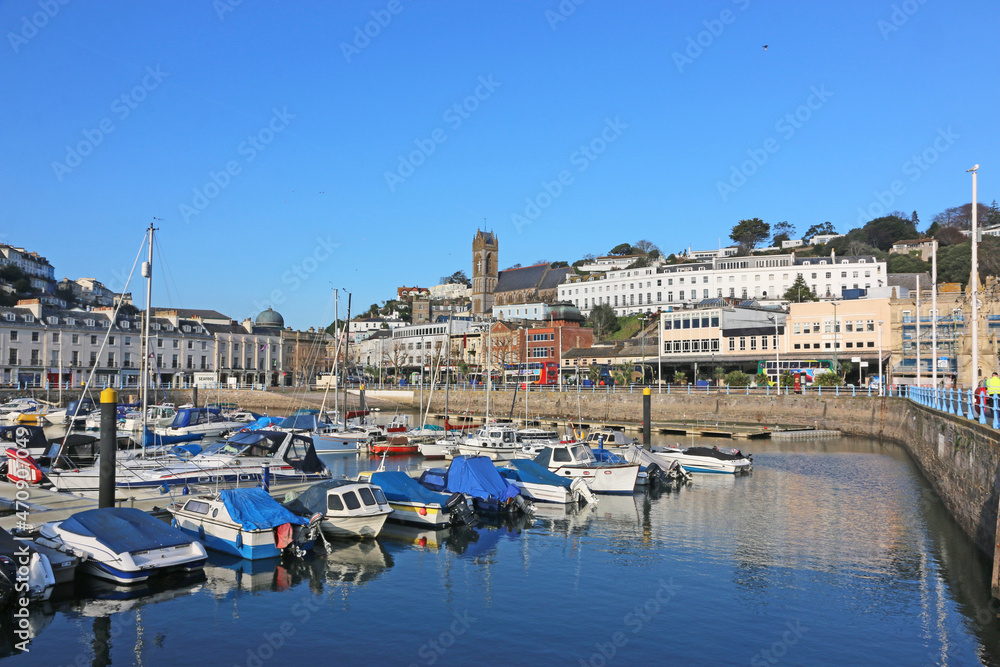 Wall mural 	
Torquay inner harbour, Devon	