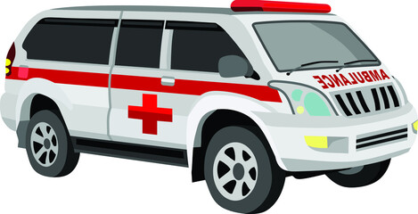 Ambulance Car Transportation Vector