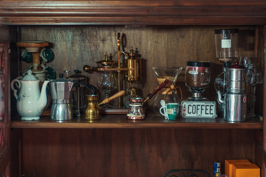 un modo de preparar y servir el caf&eacute; propio de los turcos