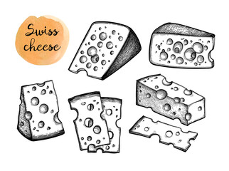Swiss cheese set