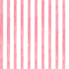 Watercolor pattern with pink stripes.