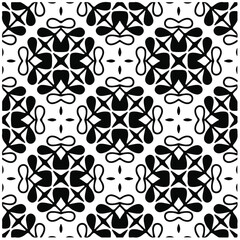 
Seamless vector pattern in geometric ornamental style. Black  pattern.Design element for prints, backgrounds, template, web pages and textile pattern. Geometric art.