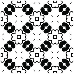 
Seamless vector pattern in geometric ornamental style. Black  pattern.Design element for prints, backgrounds, template, web pages and textile pattern. Geometric art.