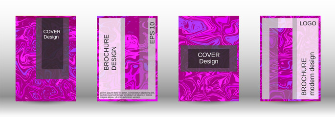 Modern covers. A colorful psychedelic background made from intertwined curved shapes.