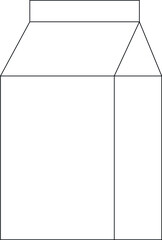 drinks icons milk and breakfast