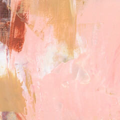 Fototapeta premium Abstract painting. Versatile artistic image for creative design projects: posters, banners, cards, websites and wallpapers. Acrylic on cardboard. Modern art. Soft colours.