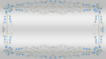 christmas background with snowflakes