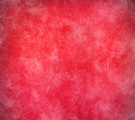 Red Christmas background Abstract winter texture Frozen pattern Colorful textured surface .