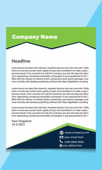 professional letterhead design template