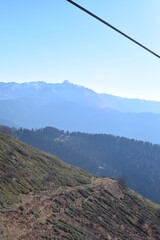 Obraz premium Mountains & Sky