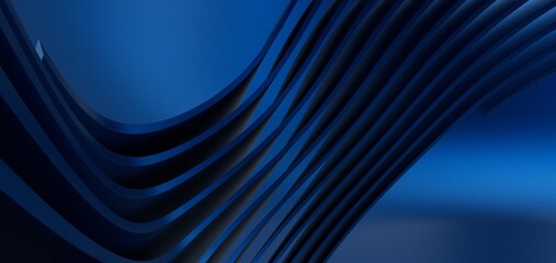 Blue abstract futuristic geometric poly technology background. Science and technology. 3d illustration