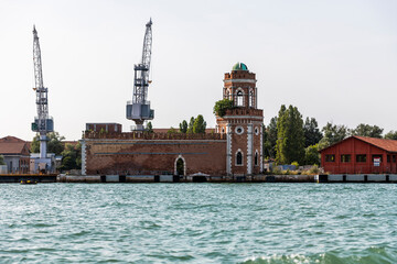 Fototapeta premium Venice. Magic of the city on the water