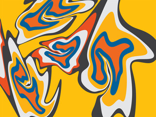 An illustration of abstract oil paint texture